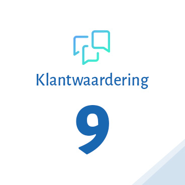 Een Ambrero statistiek: klantwaardering van een 9