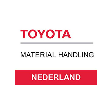 Een logo van Toyota Material handling
